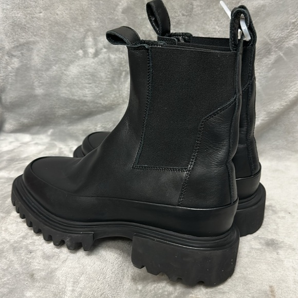 AllSaints Harlee Lug Sole Chelsea Boots Size 37.5 - Picture 5 of 10